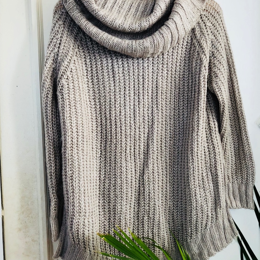 Grey knit pullover - Picture 2 of 5